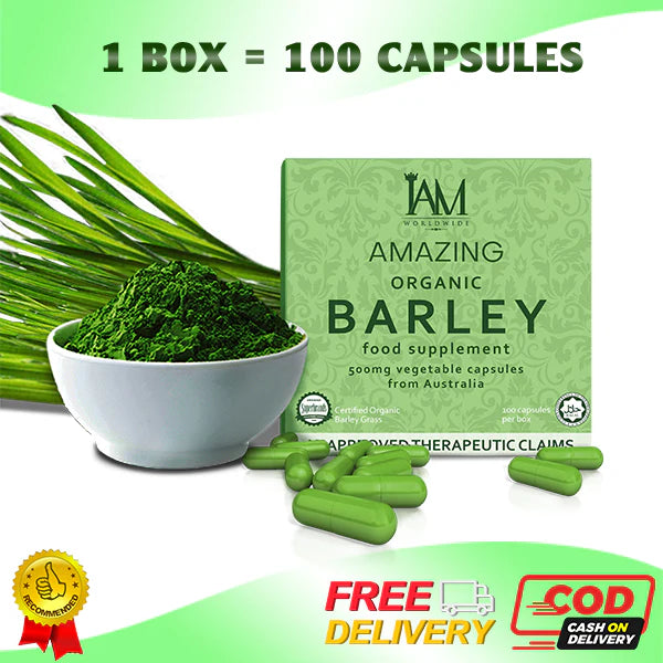 Amazing Pure Organic Barley Capsules