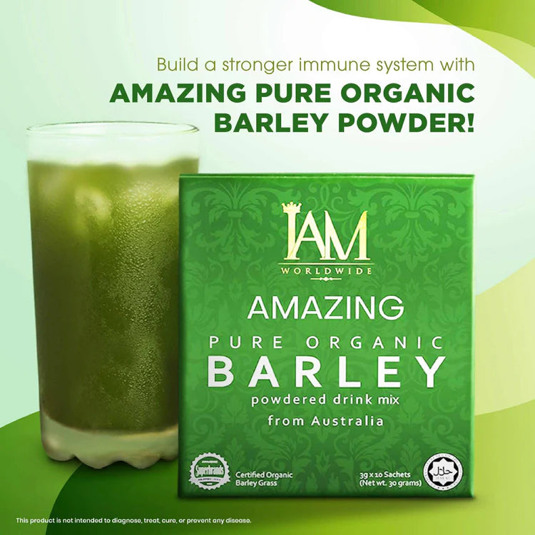 Amazing Pure Organic Barley By Jonas