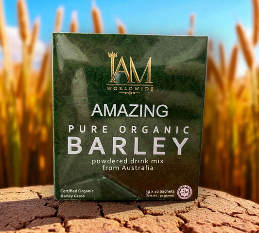 IAM Worldwide Amazing Pure Organic Barley Powder Drink