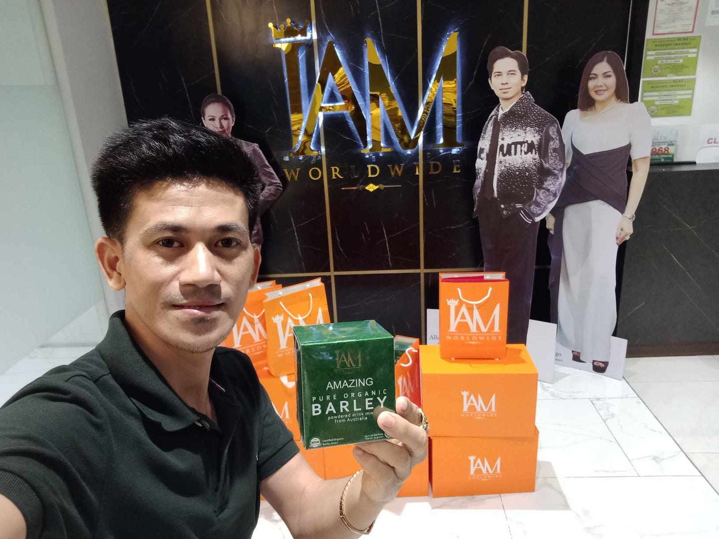 Amazing Pure Organic Barley Drink 10 Sachets | COD & Free Shipping PH